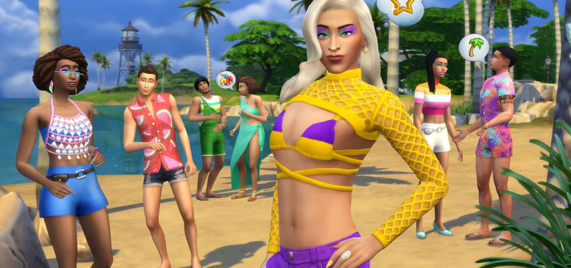 Carnaval chega ao The Sims 4 com kit de looks e música de Pabllo Vittar 1